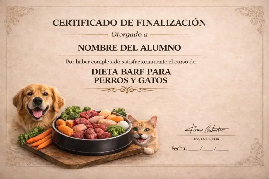 Certificación Barf